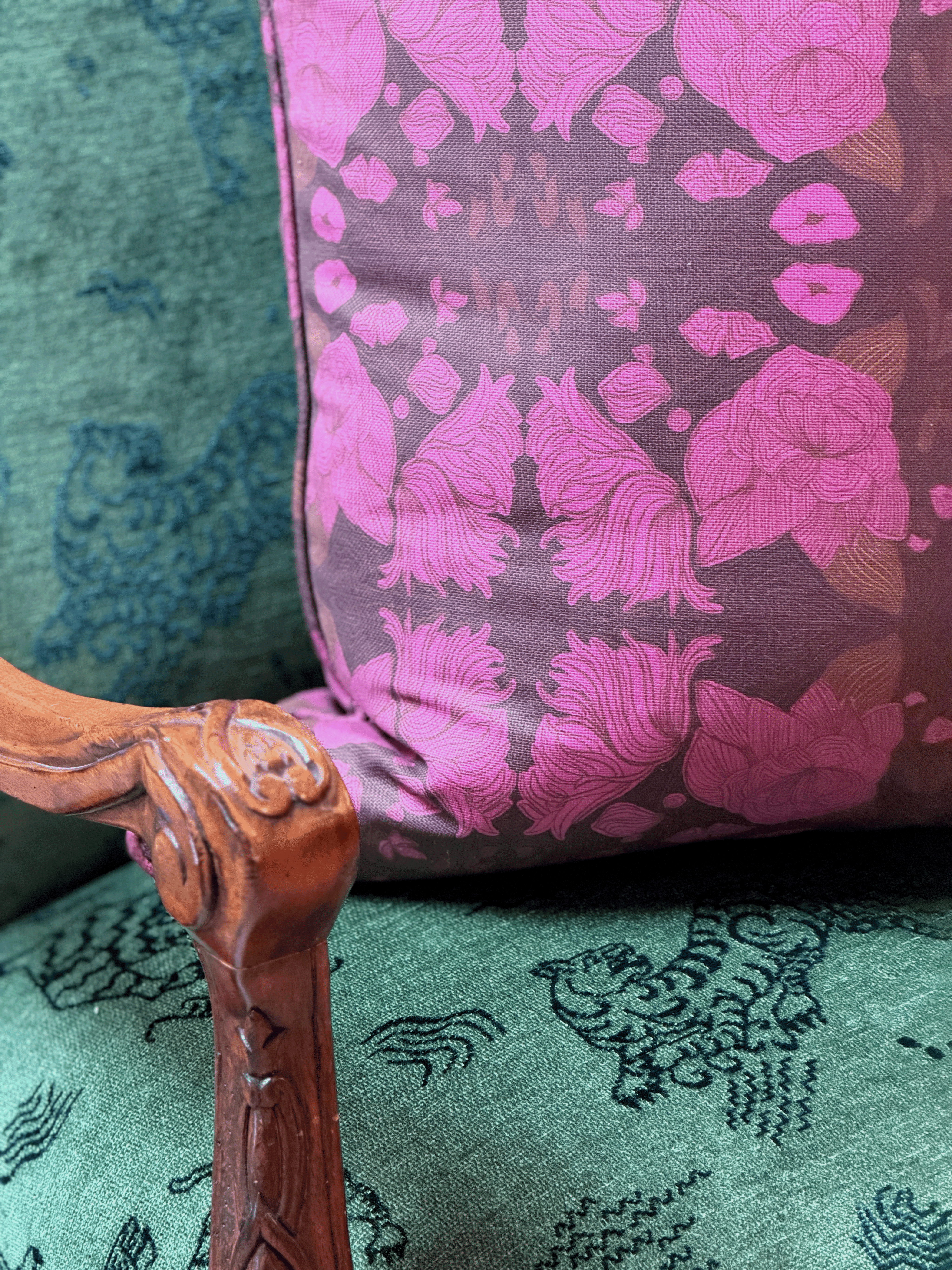 Anna, Rust – Euro Pillow