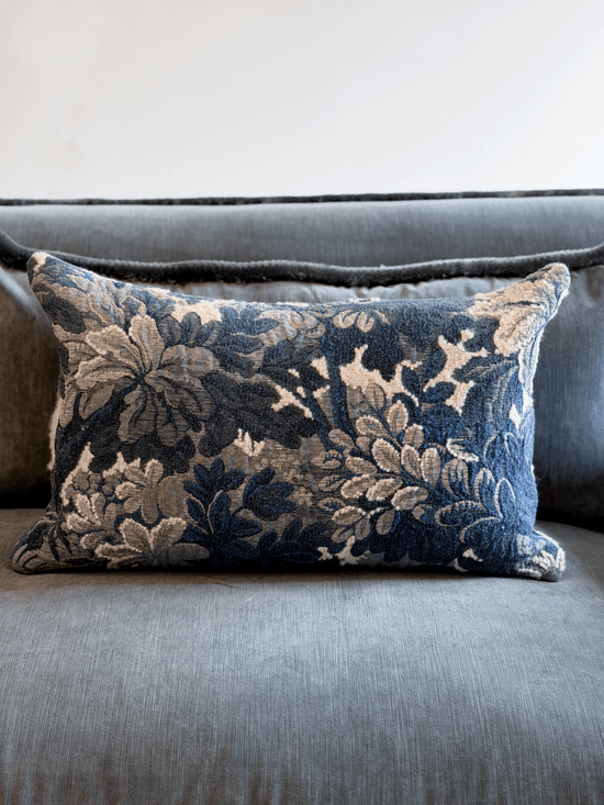 Ridge Edge, Blue – Lumbar Pillow