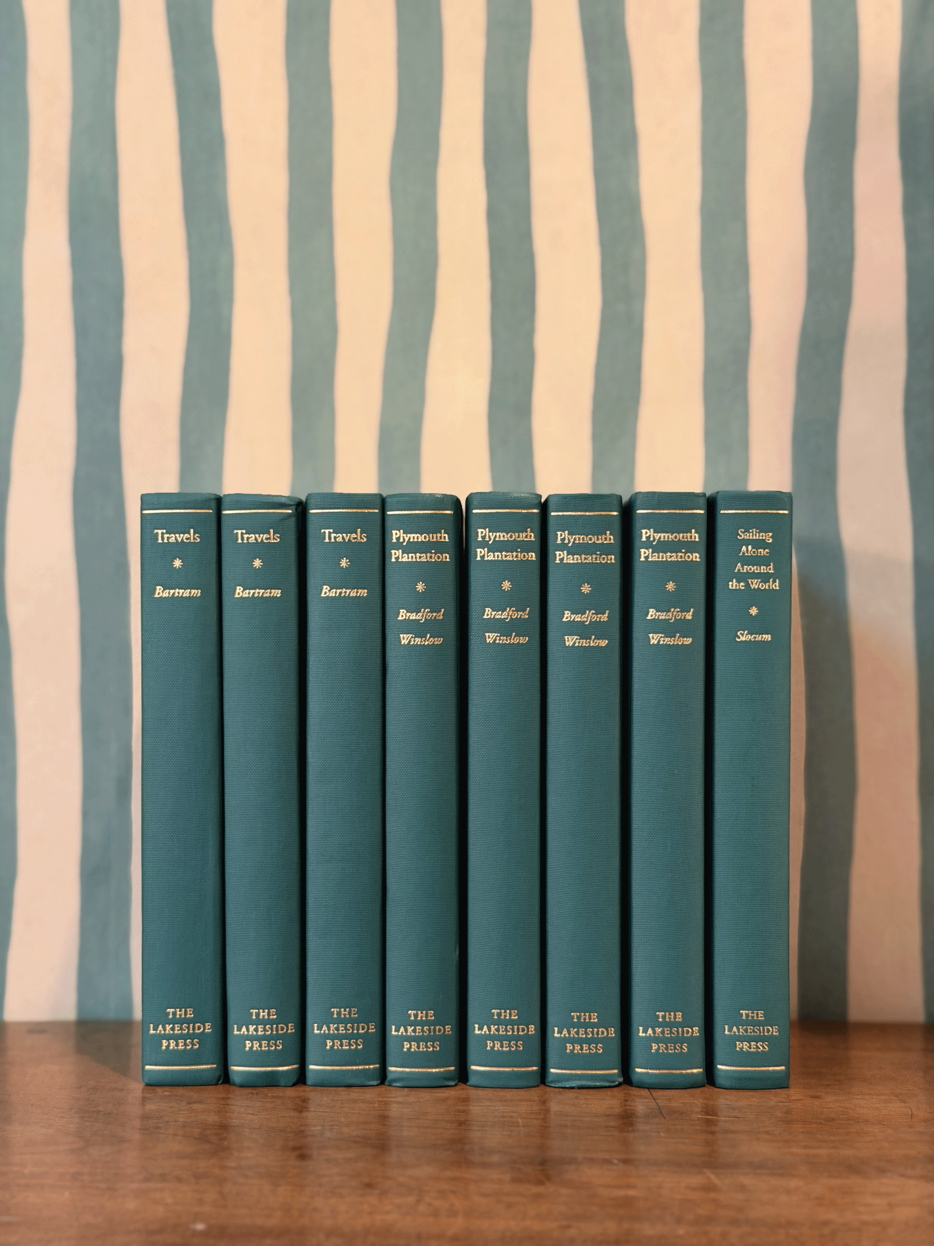 Set of 8 Lakeside Press Classics