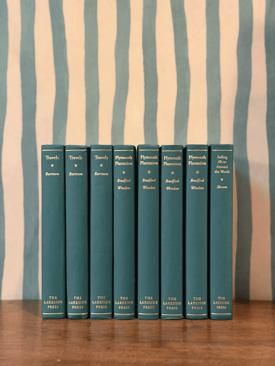 Set of 8 Lakeside Press Classics