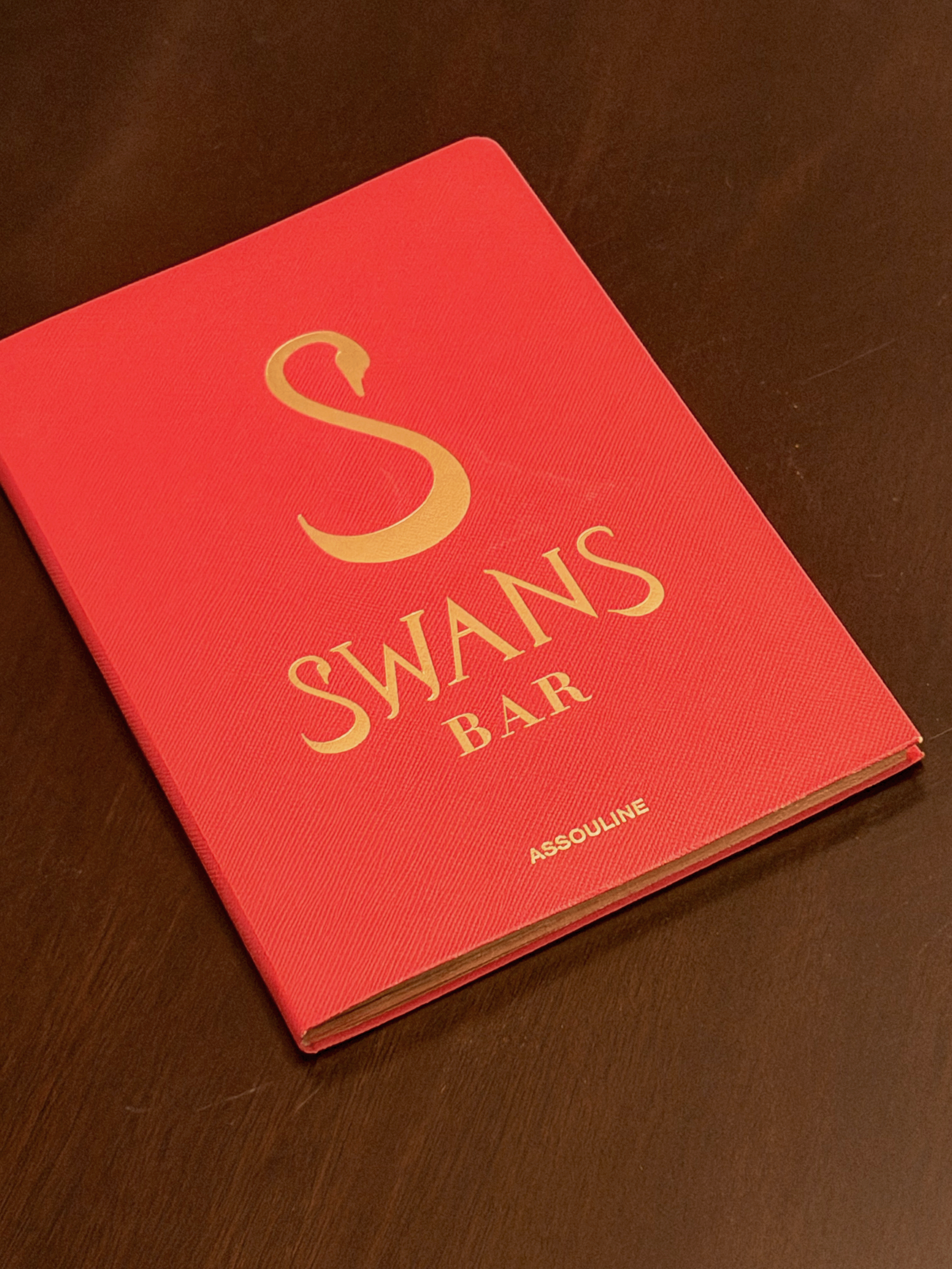 Swans Bar Booklet