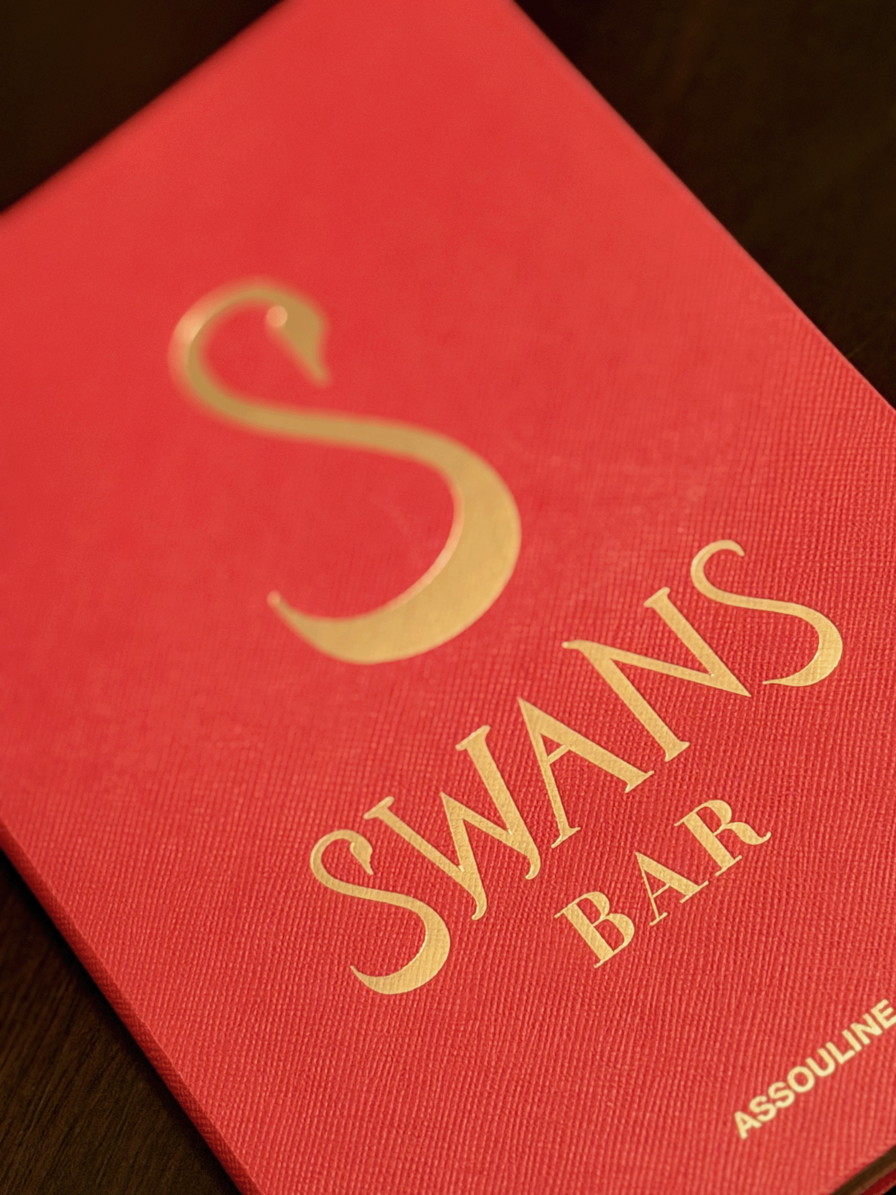 Swans Bar Booklet