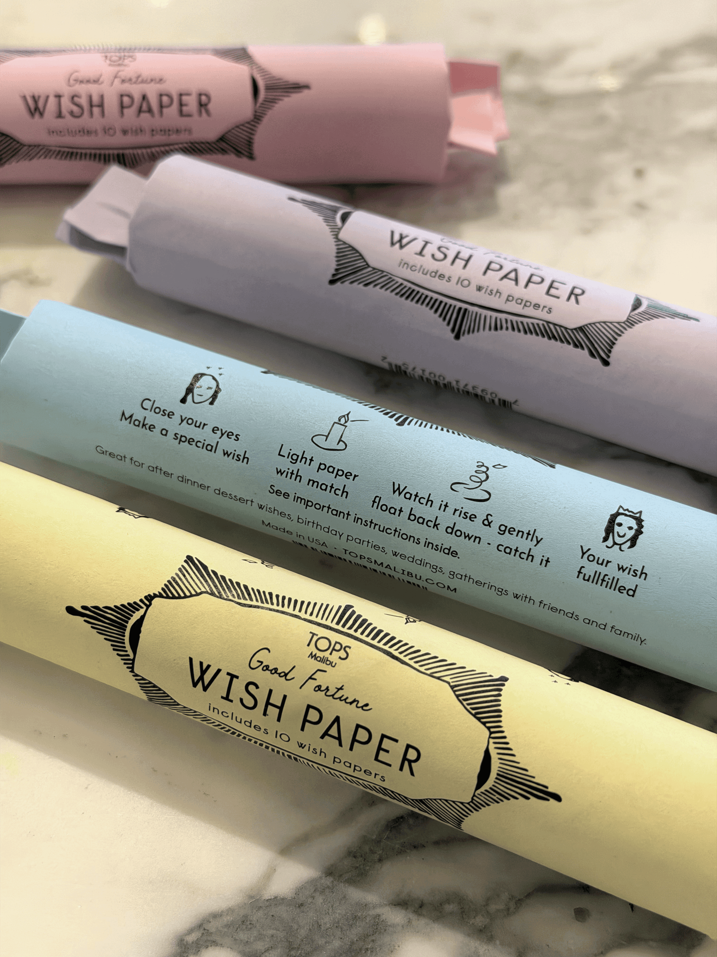 Magical Rising Wish Paper