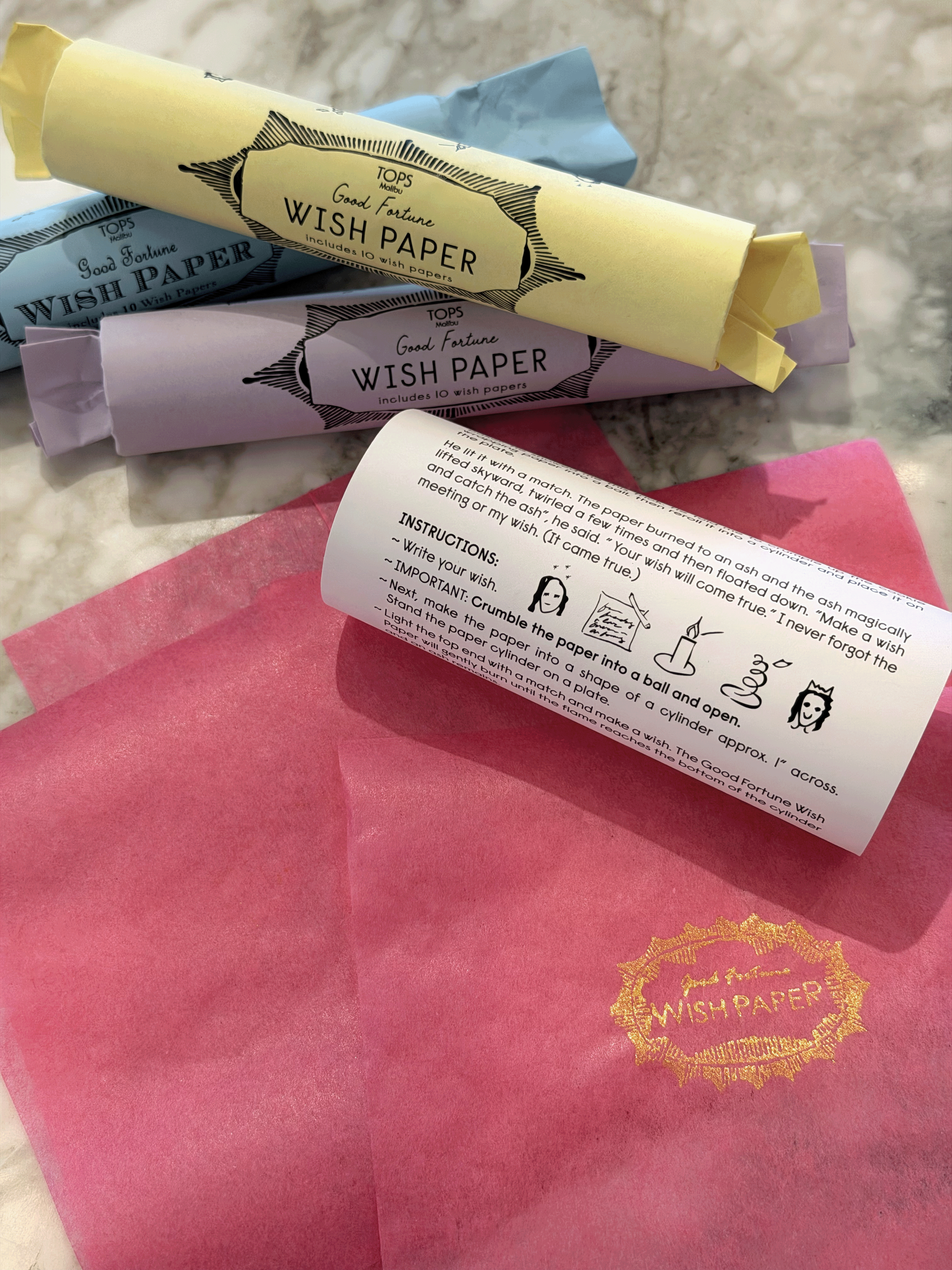 Magical Rising Wish Paper