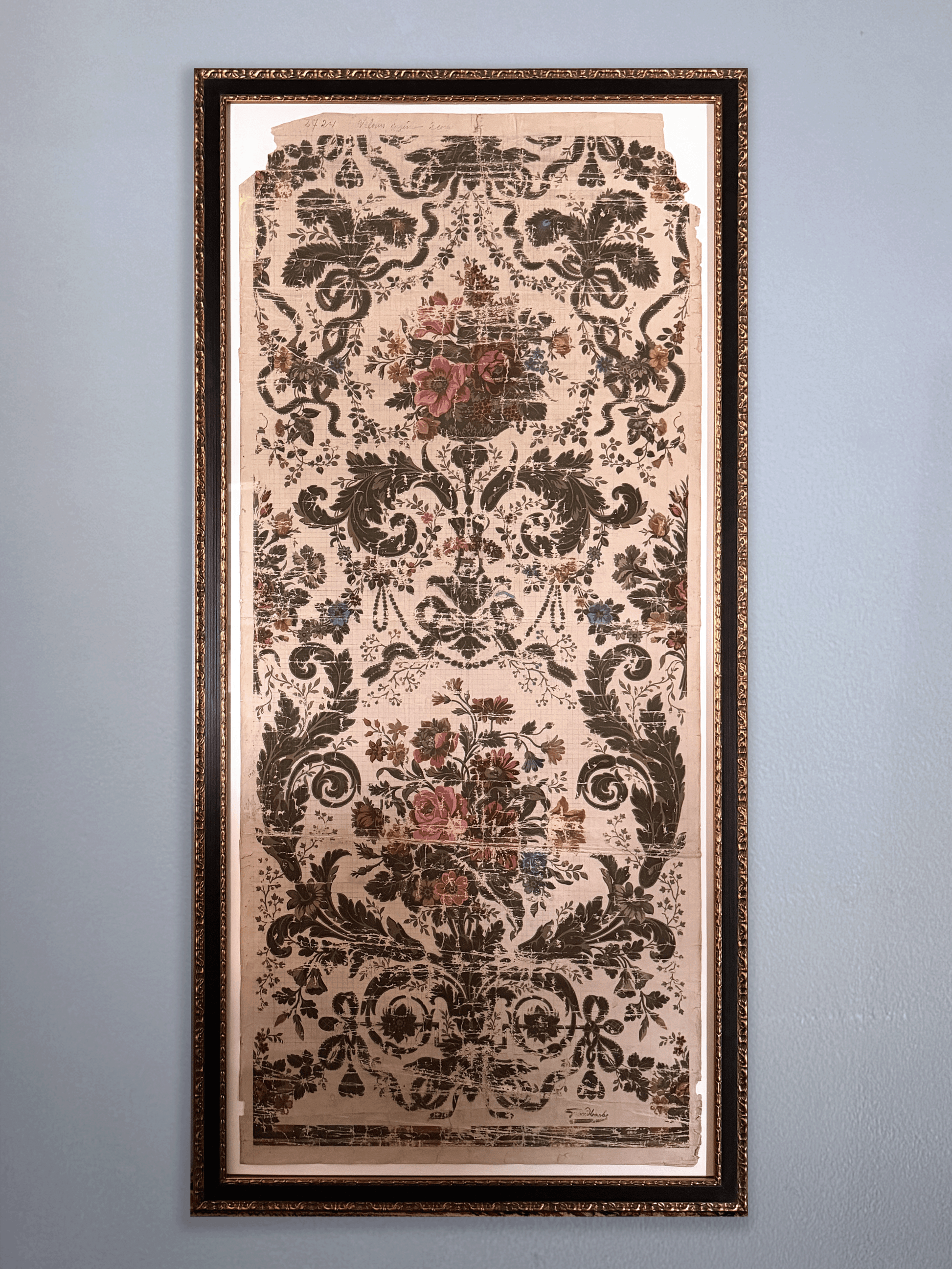 Kravet Antique Framed Textile
