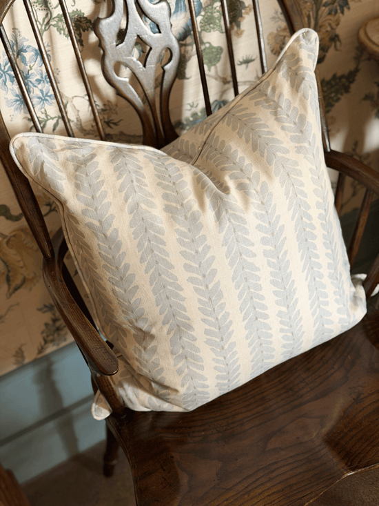 Woodperry, Blue - Throw Pillow