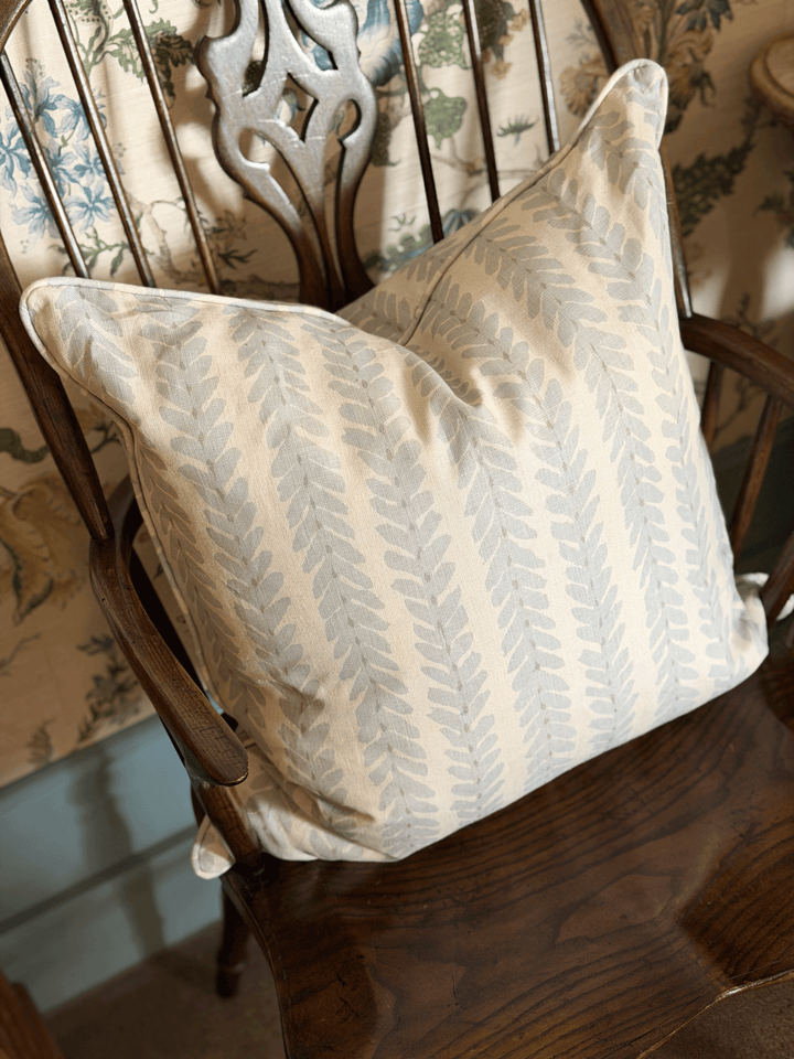 Woodperry, Blue - Throw Pillow