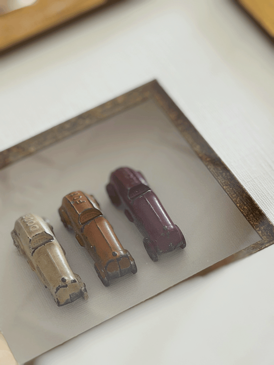 Custom Framed Antique Toy Cars