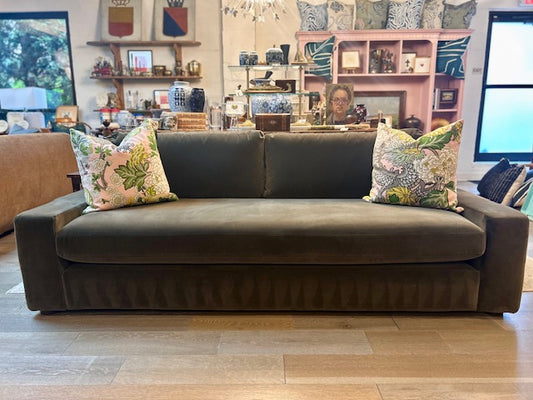 Four Hands Yelena Olive Arm Sofa