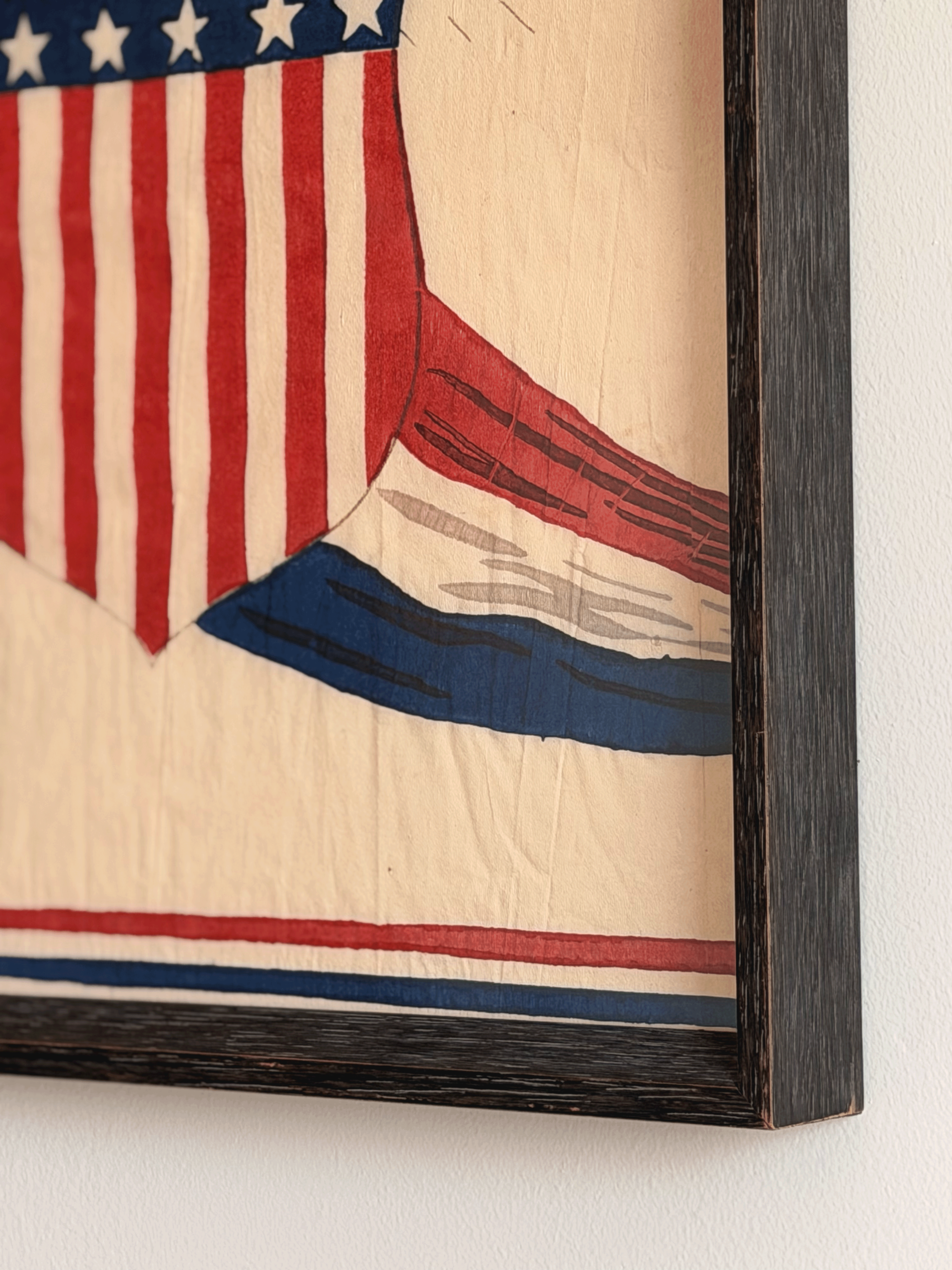 American Eagle Shield Art, Framed
