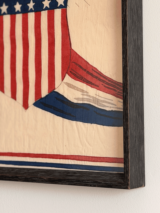 American Eagle Shield Art, Framed