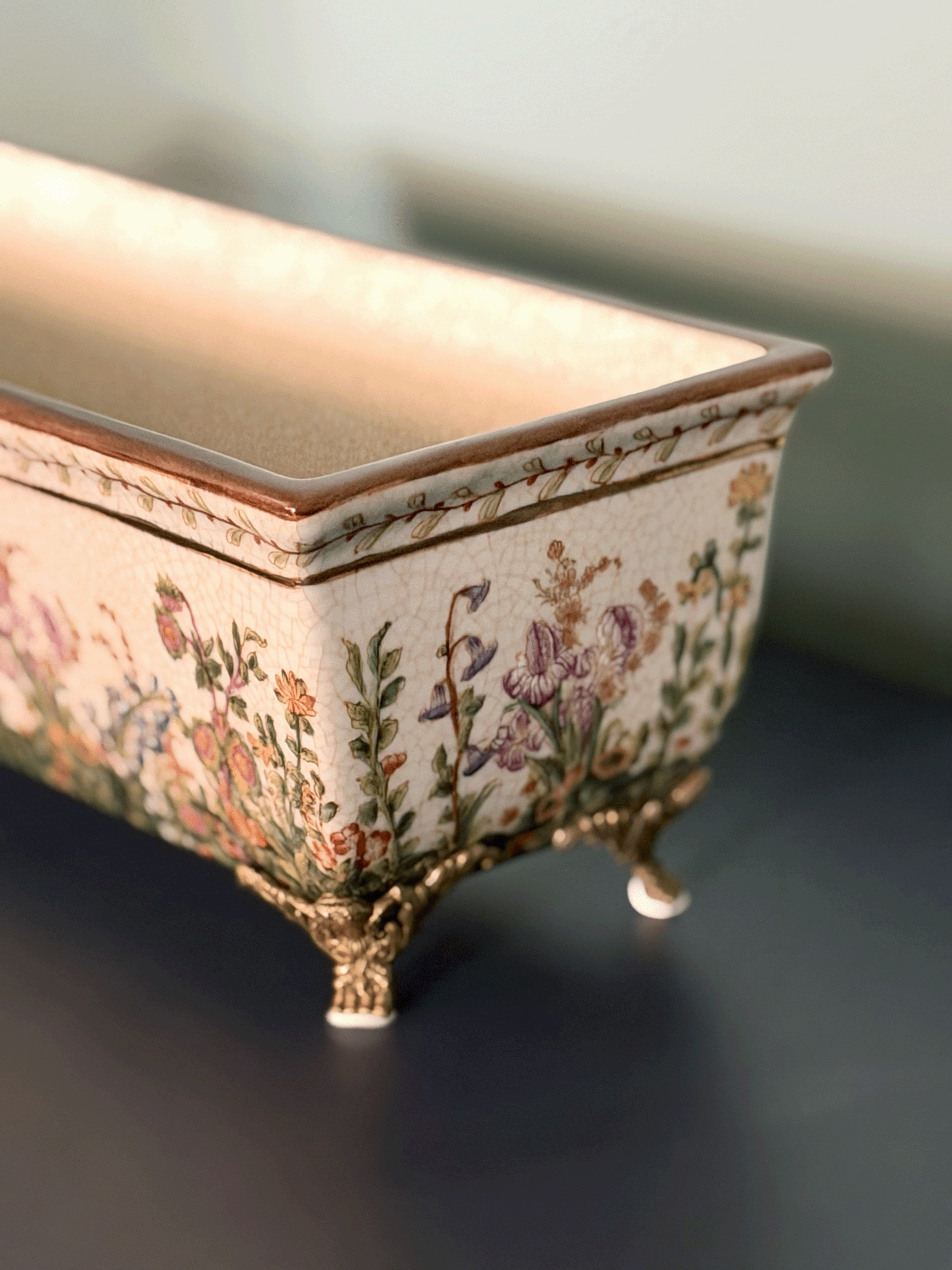 Floral Vessel, Danny's Fine Porcelain