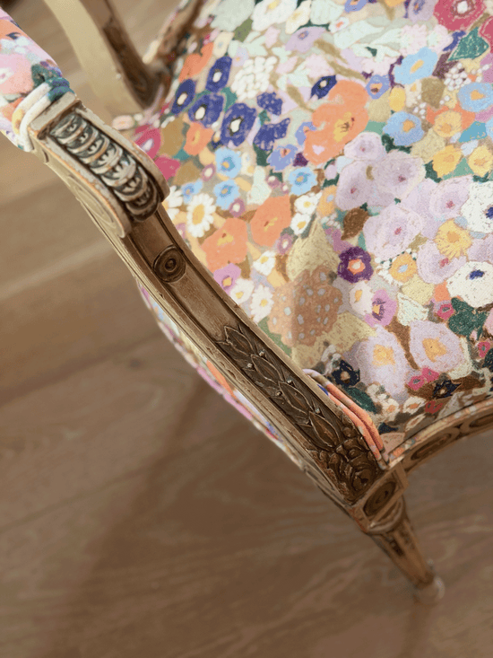 Custom Upholstered Peony Side Chair, TSI Atelier