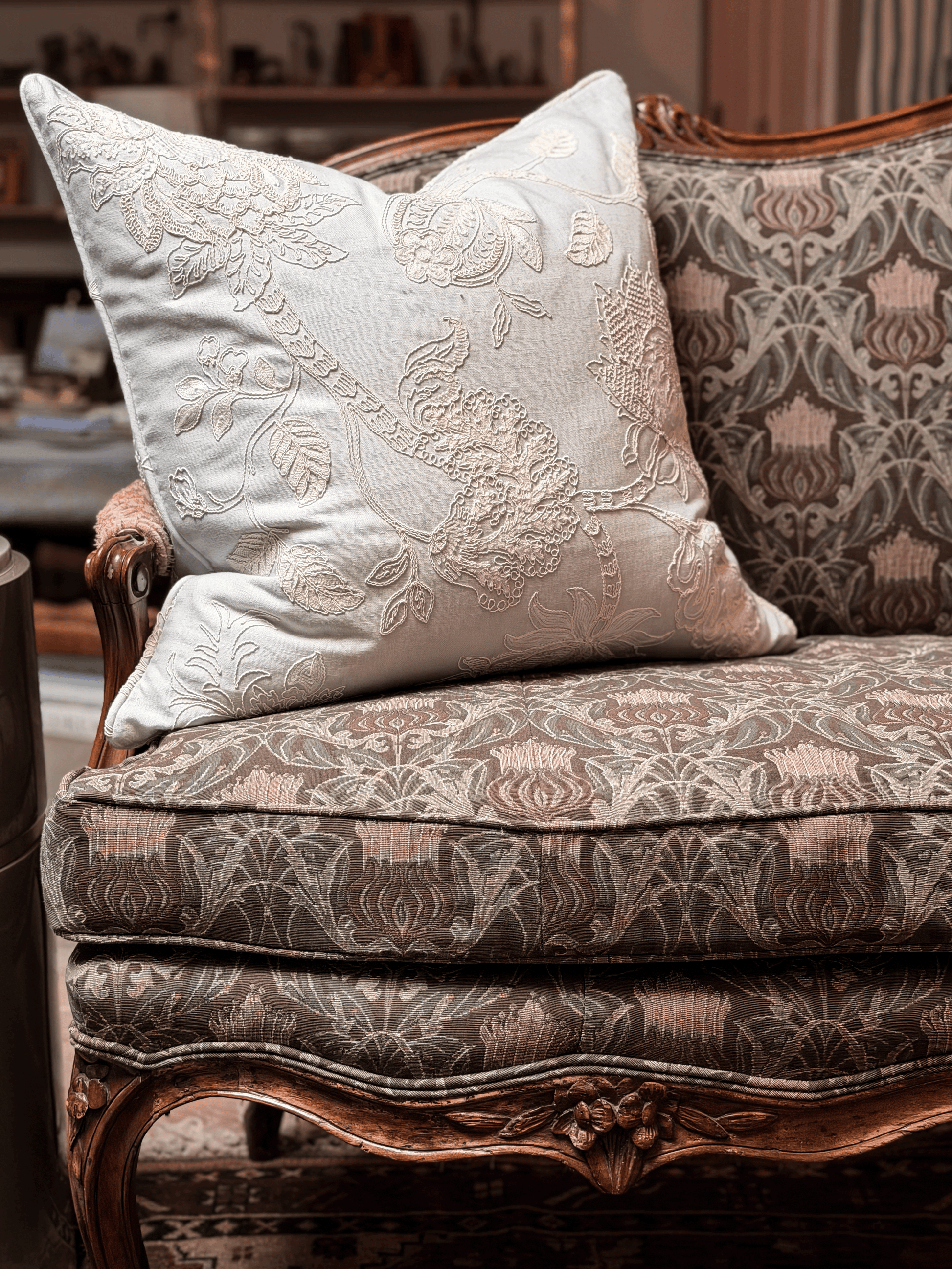 Forget Me Not, Throw Pillow