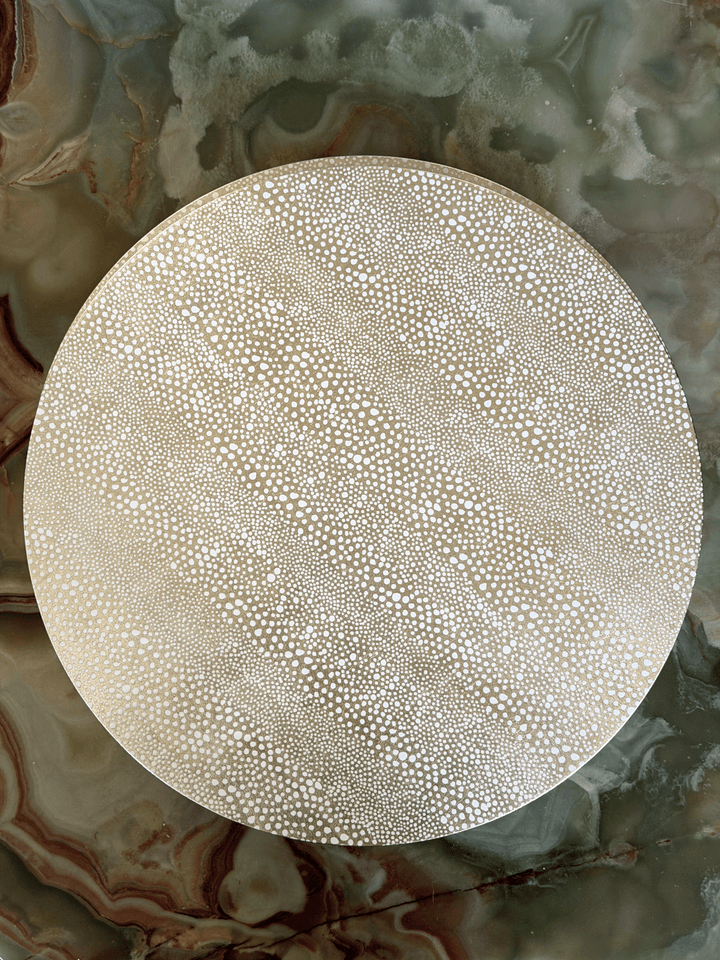 Gold Round Placemat