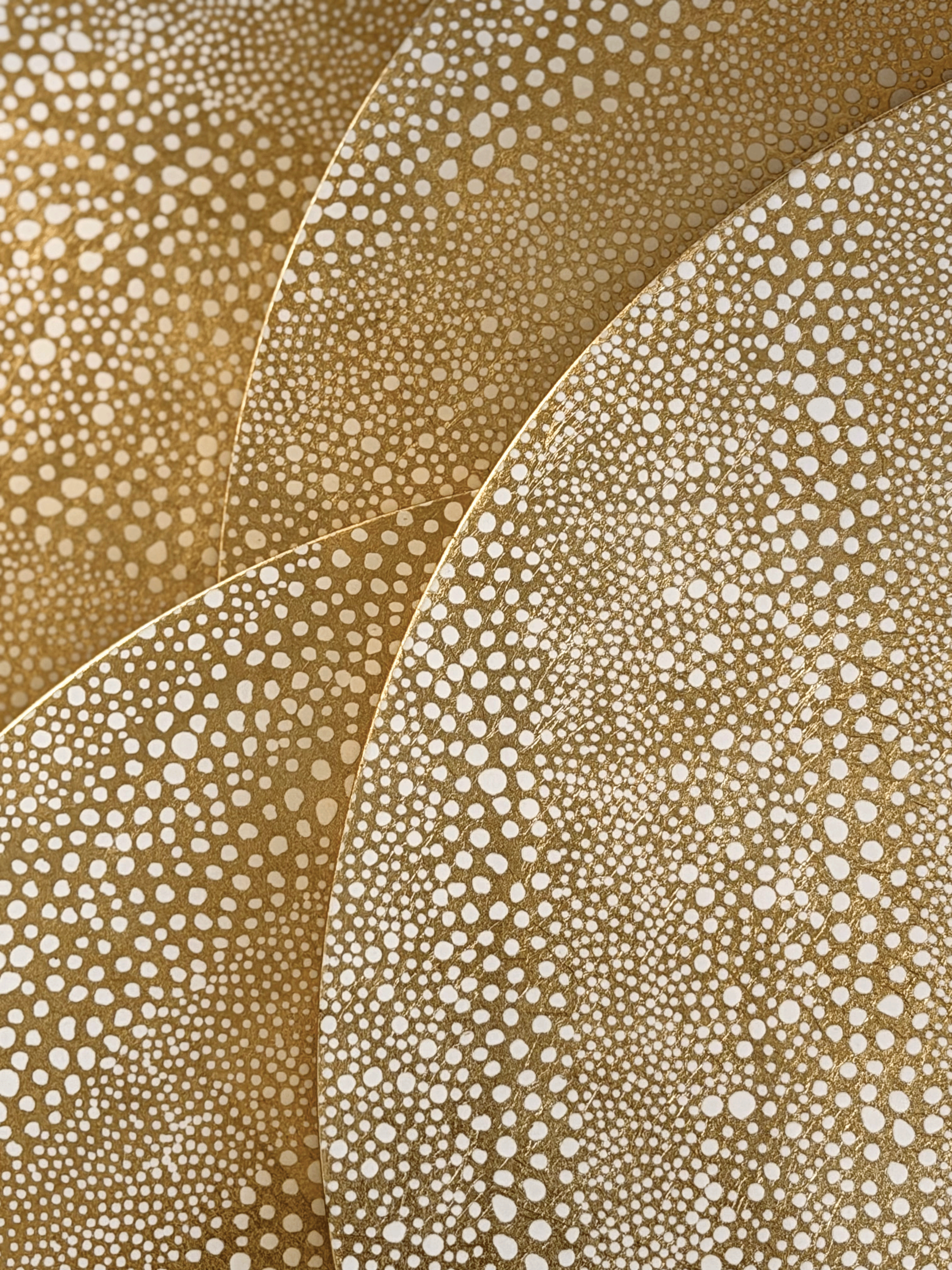 Gold Round Placemat