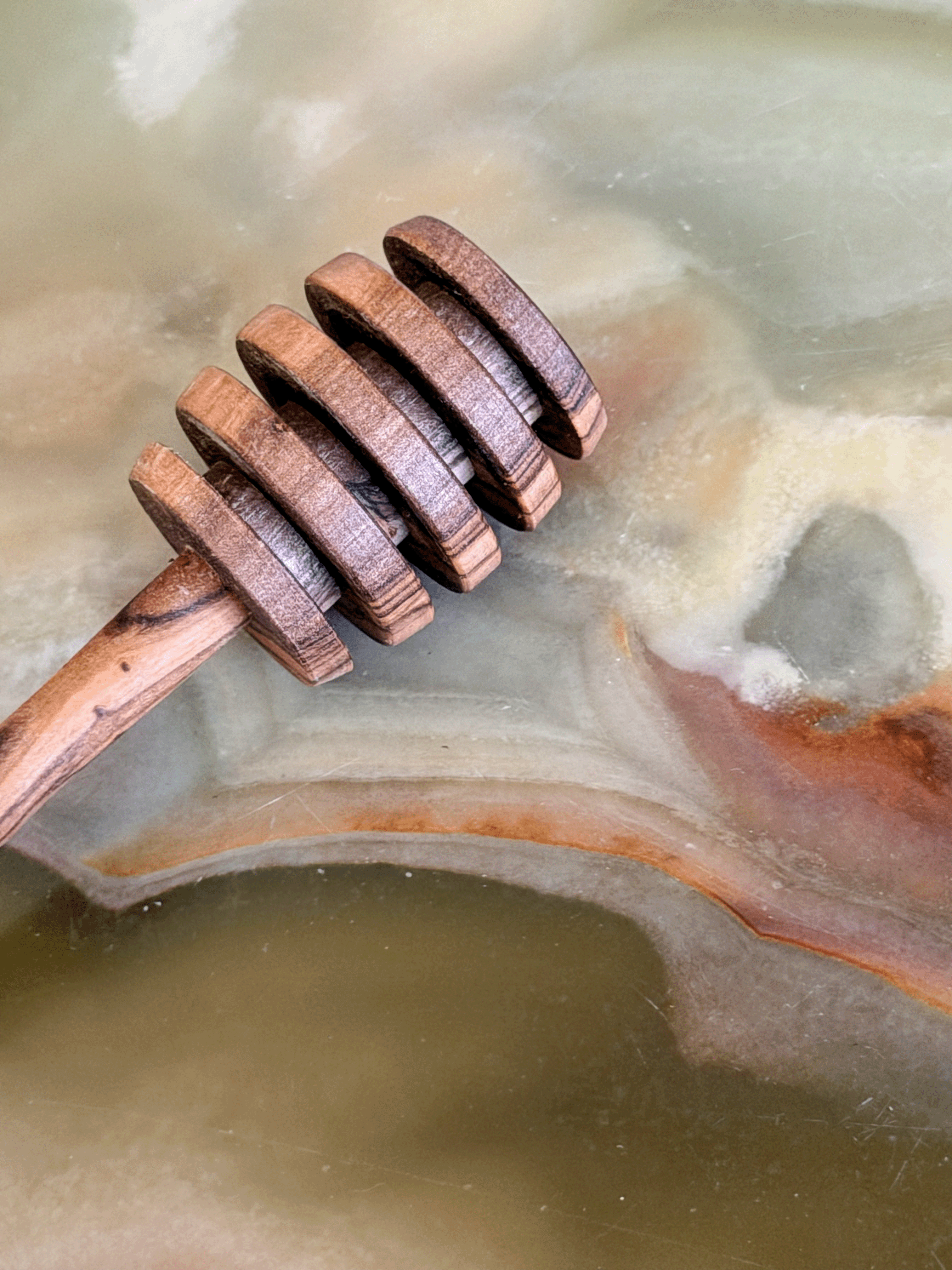Honey Dipper in Olive Wood, Berard