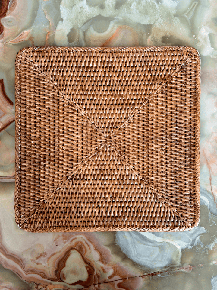 Rattan Square Placemat