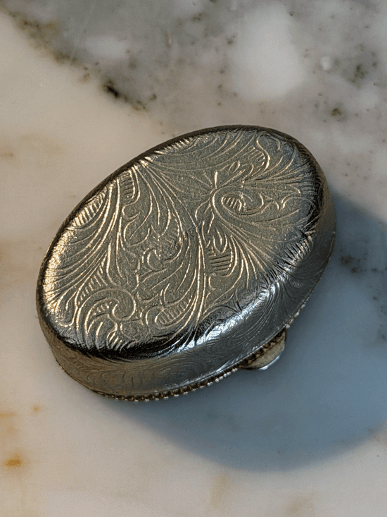 Vintage Italian Micro Mosaic Pill Box