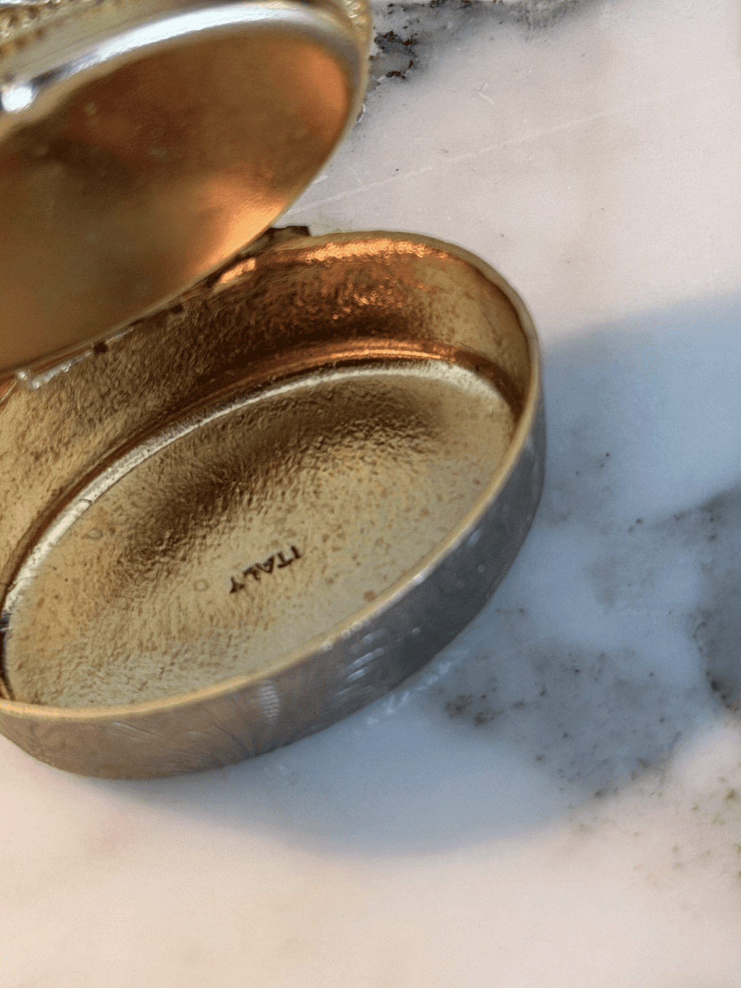 Vintage Italian Micro Mosaic Pill Box