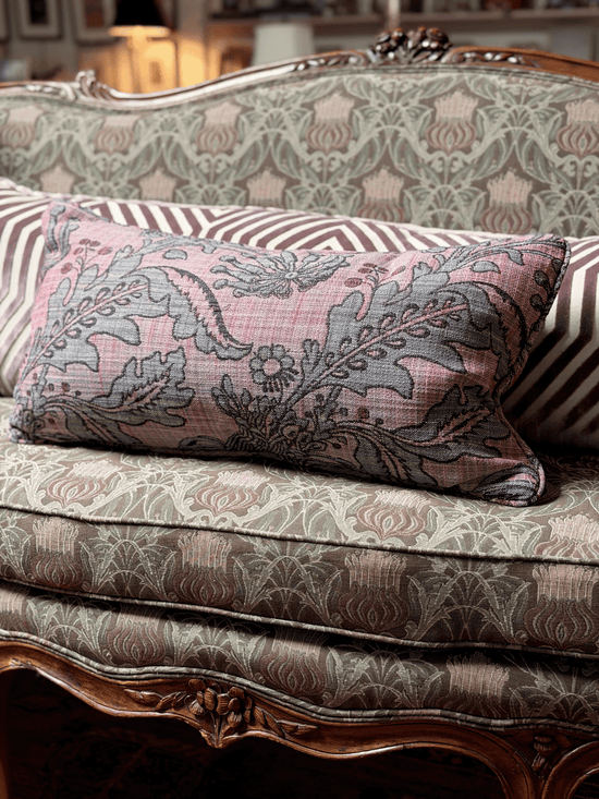 Firewheel, Rose - Lumbar Pillow