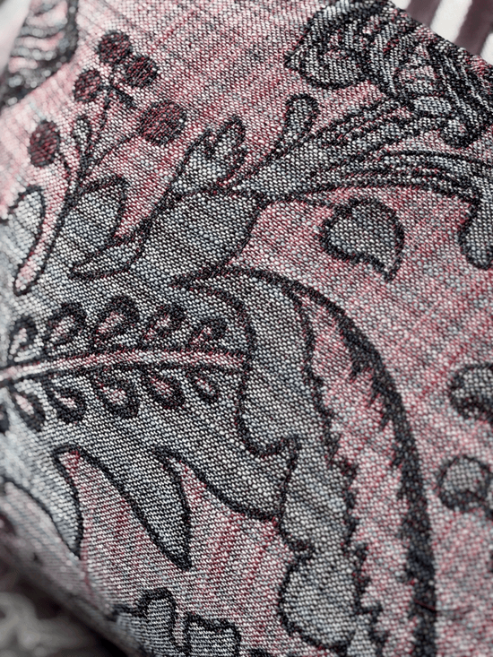 Firewheel, Rose - Lumbar Pillow