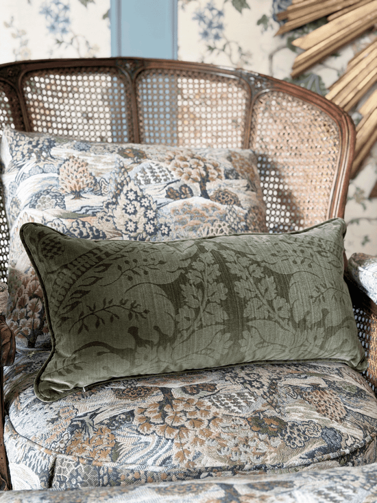 Cordwain, Olive - Lumbar Pillow