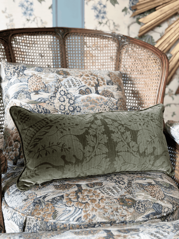 Cordwain, Olive - Lumbar Pillow