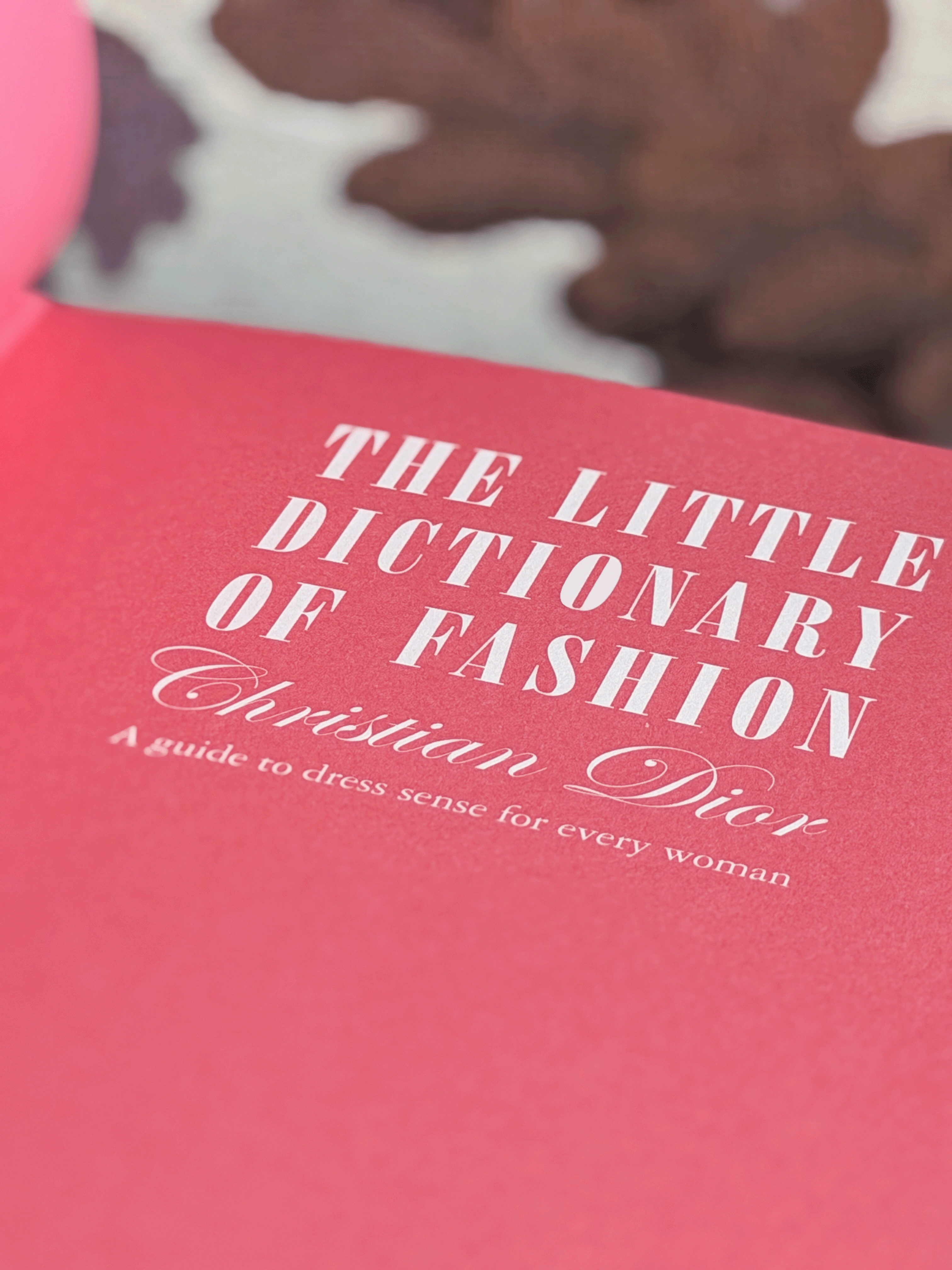 The Little Dictionary of Fashion, Christain Dior