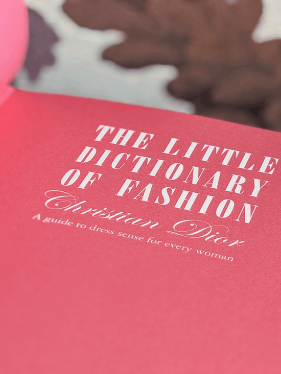 The Little Dictionary of Fashion, Christain Dior