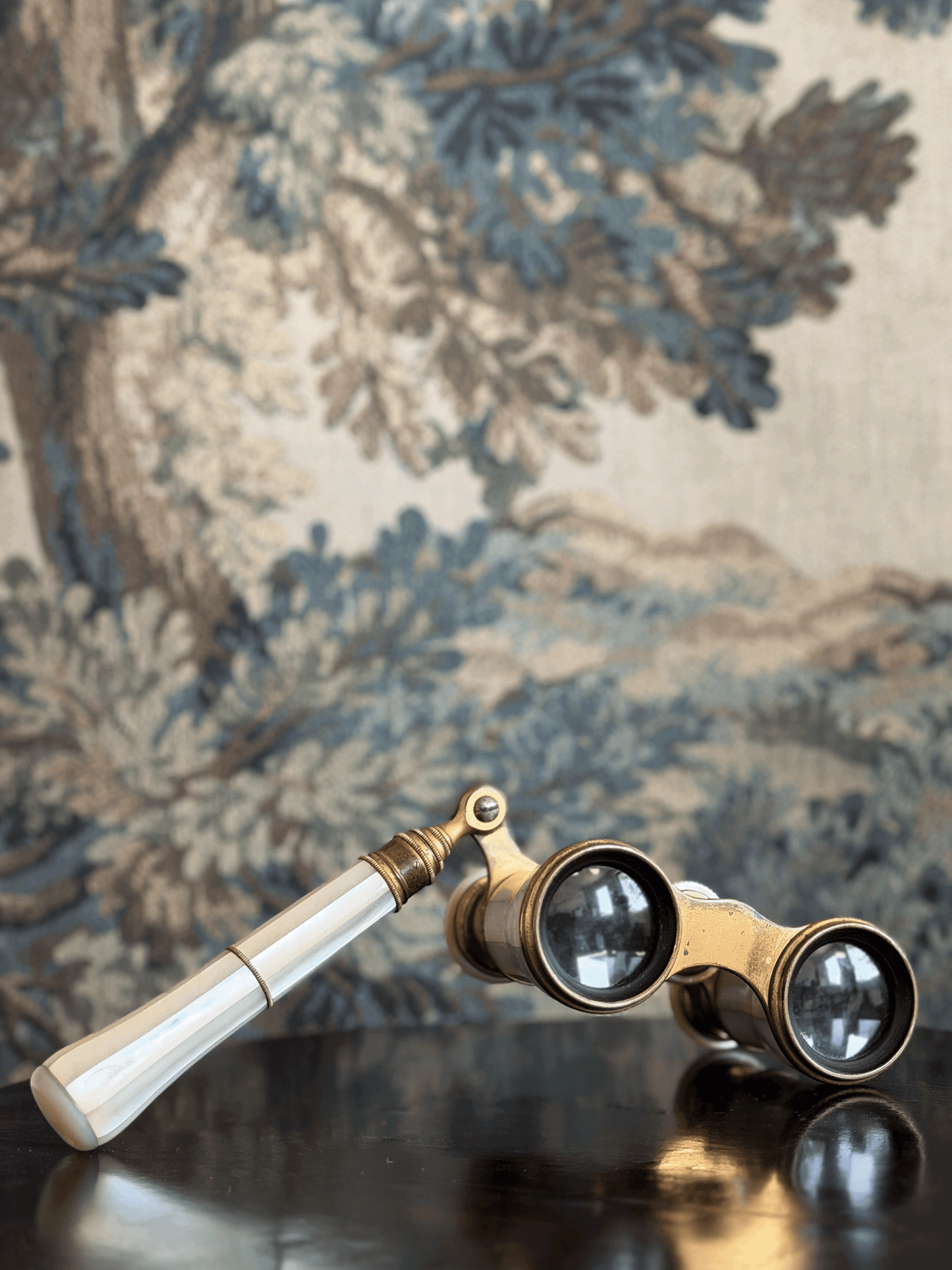 Le Maire Fabit, Paris, Mother of Pearl Opera Glasses