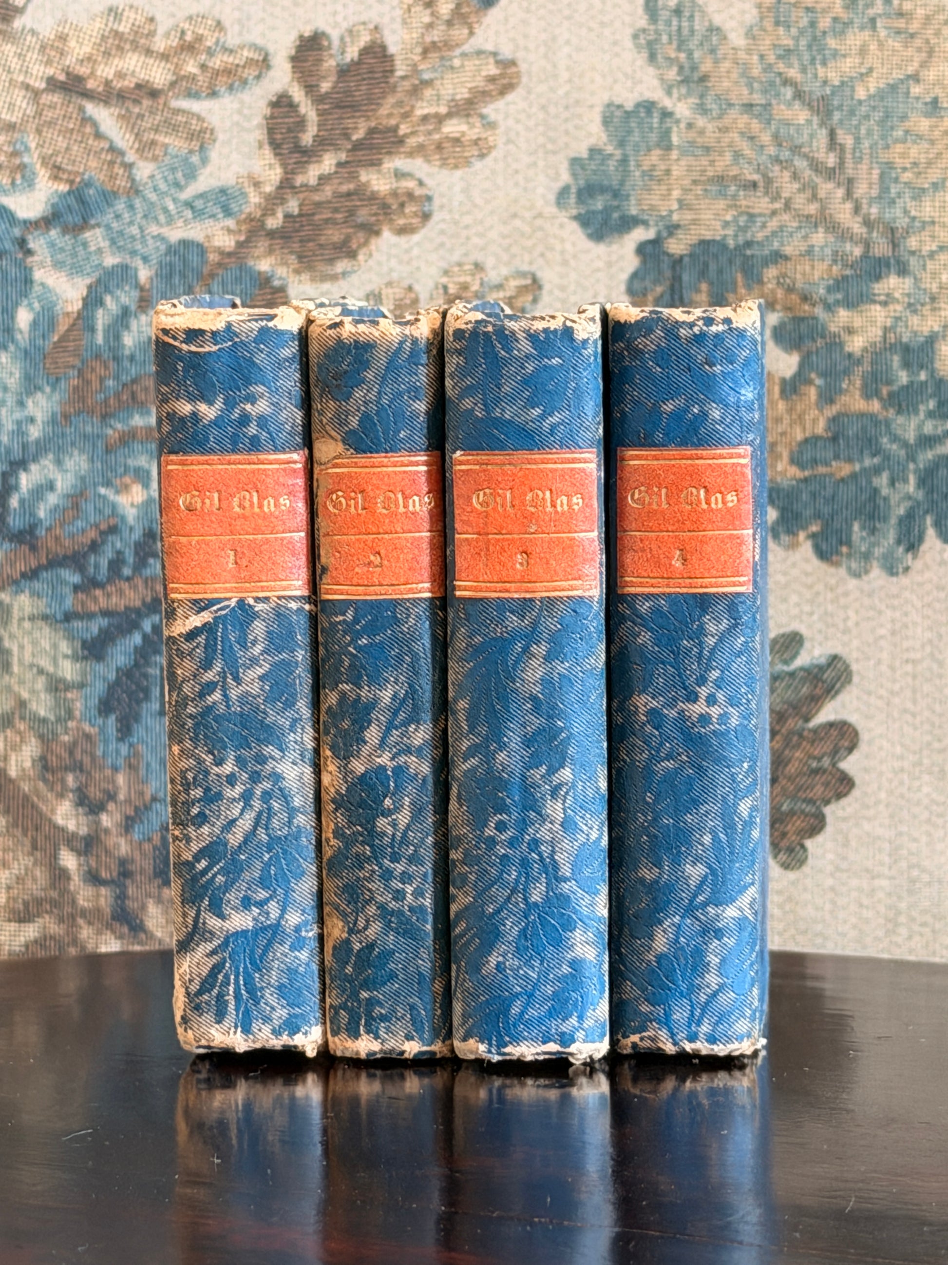 Four-Volume Miniature “Gil Blas” Set