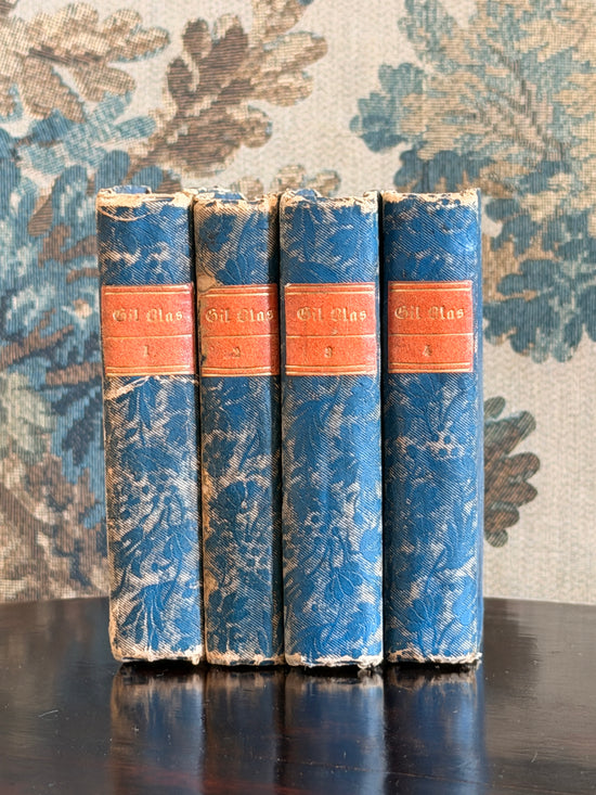 Four-Volume Miniature “Gil Blas” Set