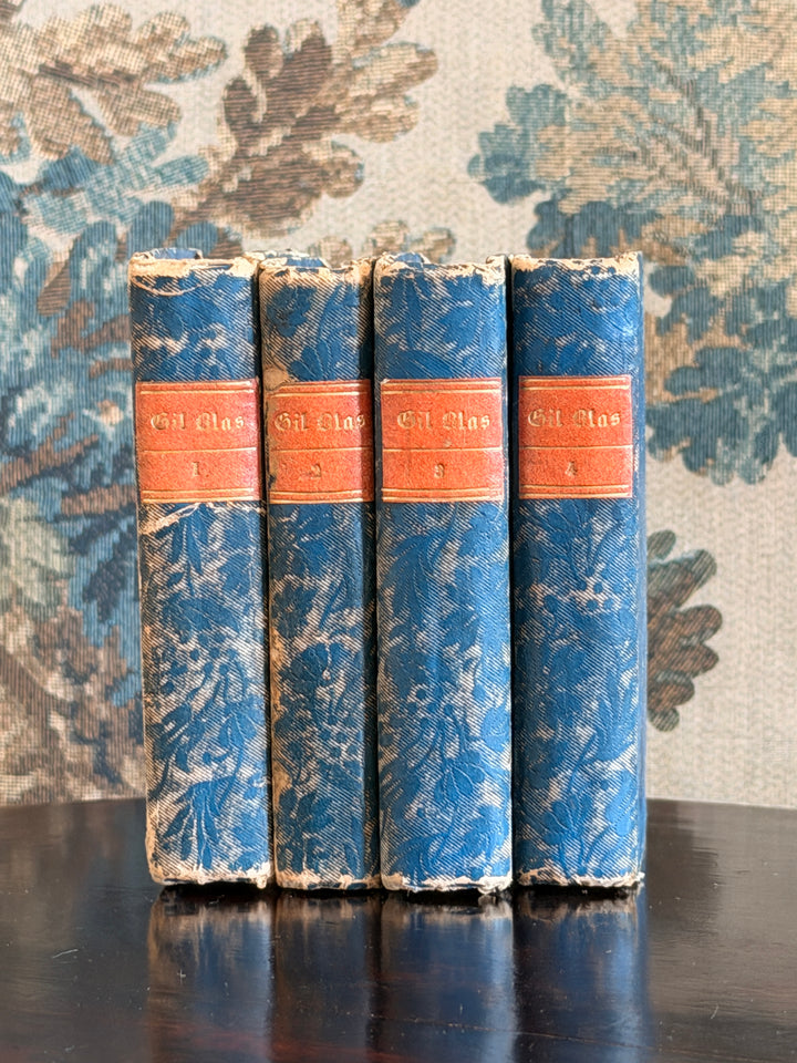 Four-Volume Miniature “Gil Blas” Set