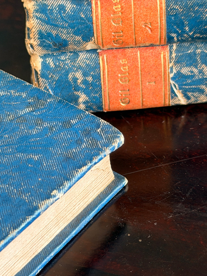 Four-Volume Miniature “Gil Blas” Set