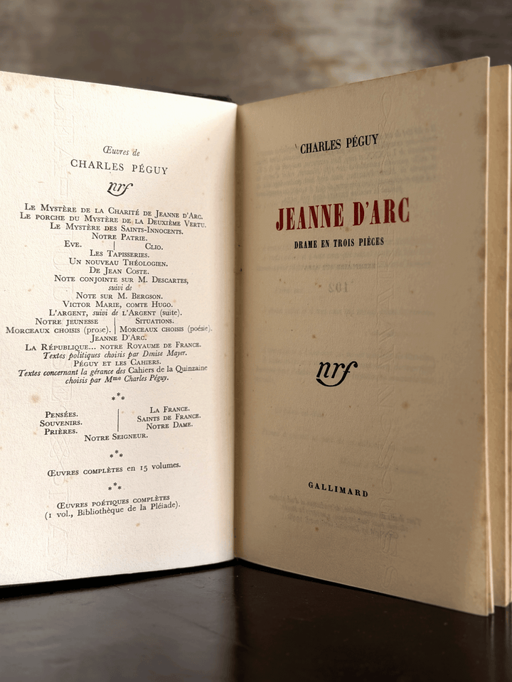 1940s Paul Bonet "Jeanne d'Arc" NRF Cartonnage