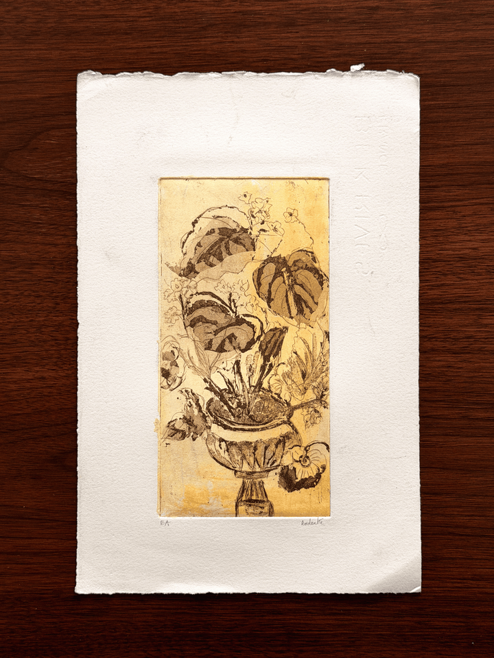 Radanté Botanical Etching - Artist Proof
