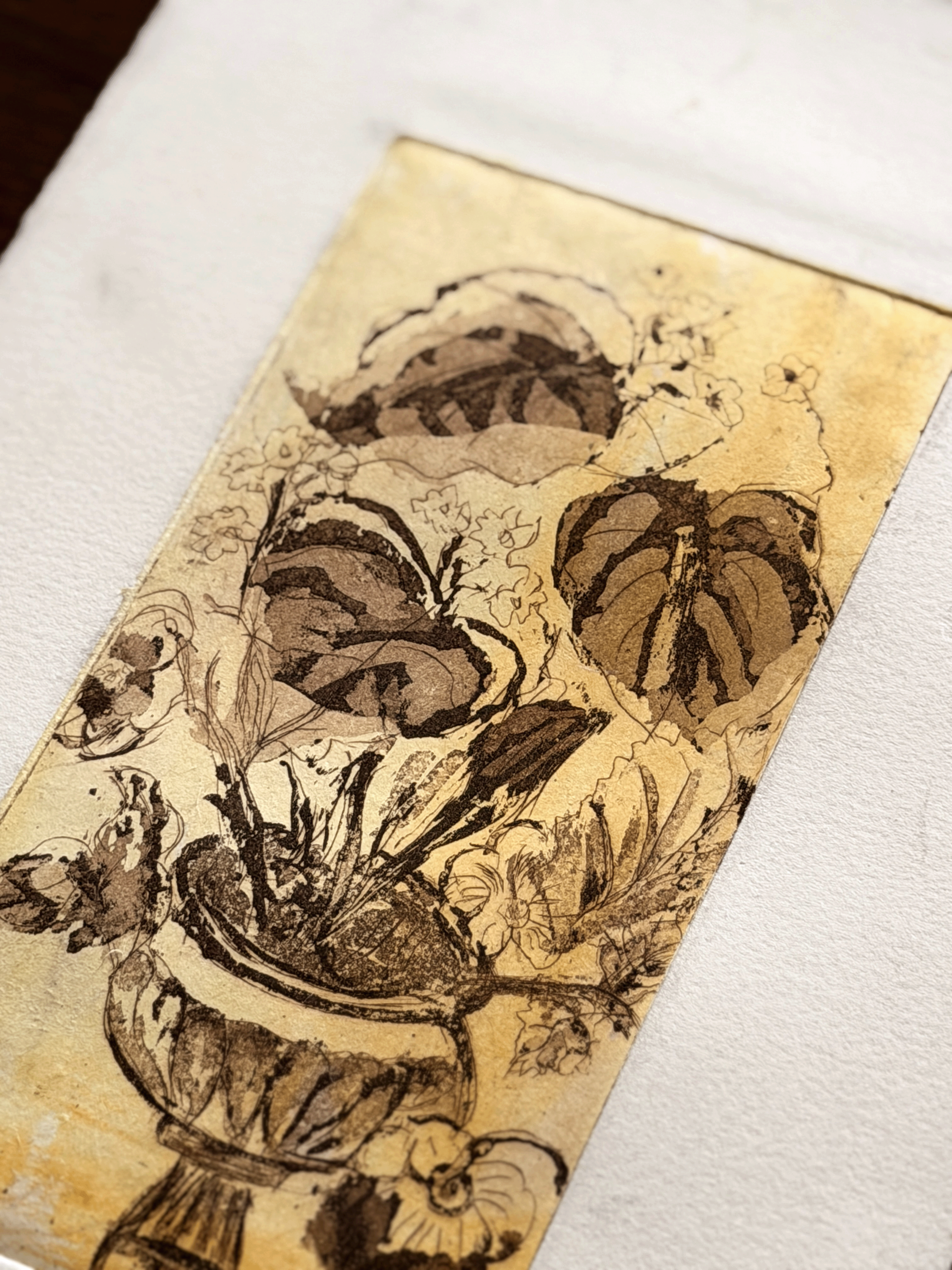 Radanté Botanical Etching - Artist Proof