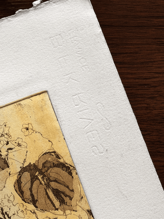 Radanté Botanical Etching - Artist Proof